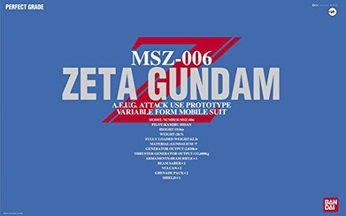 1/60 Pg MSZ-006 Zeta Gundam  