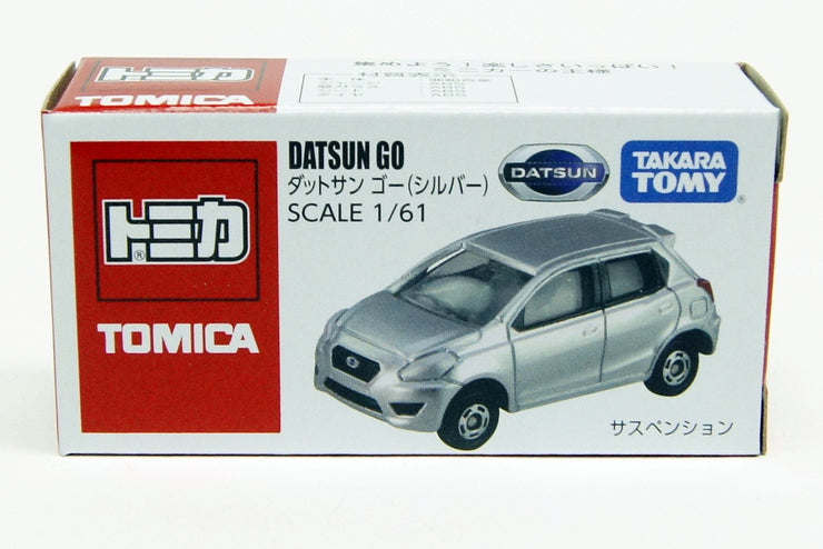 Tomica Datsun Go Silver