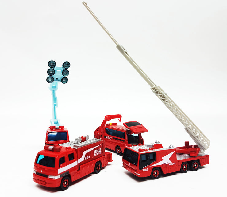 Tomica Gift Fire Engine Collection Set 16 (4 Cars)