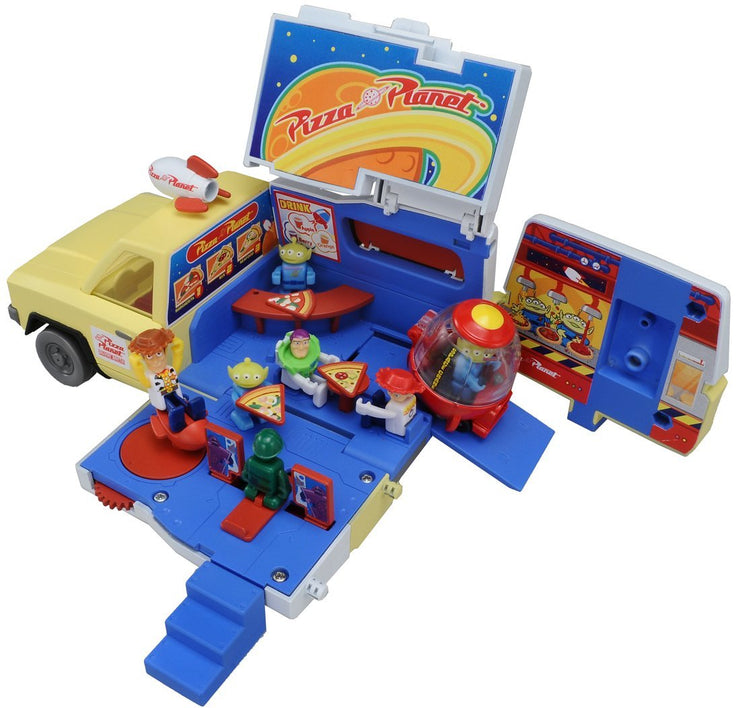 Toy Story Tomica Pizza Plane Truck Playset