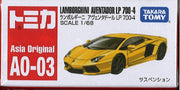 Tomica Asia Original AO-03 Lamborghini Aventador