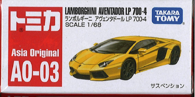 Tomica Asia Original AO-03 Lamborghini Aventador