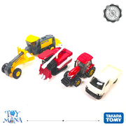 [Farmer Pack] Yanmar Tractor + No.28 Yanmar Combine YH590 + Toyota Town Ace + Komatsu Motor CRA GD675-6