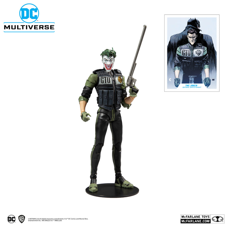 DC Multiverse 7" White Knight Joker