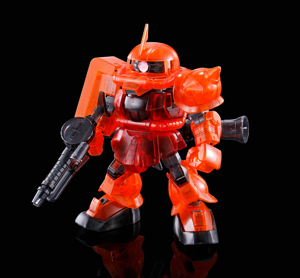 SD Gundam Cross Silhouette MS-06S Zaku II (Cross Silhouette Frame Ver.) [Clear Color]