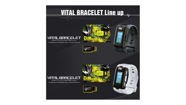 Vital Bracelet Digital Monster Ver. Black