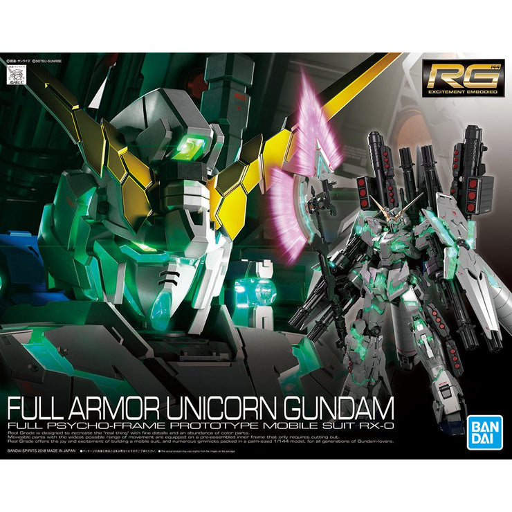 Rg 1/144 Full Armor Unicorn Gundam