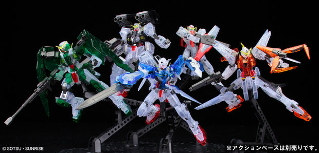 Hg 1/144 Mobile Suit Gundam 00 1st Season Ms Set (Clear Color)