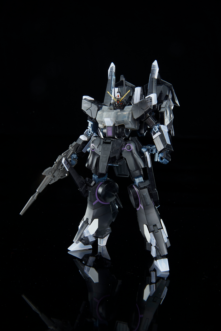 Hg 1/144 Silver Bullet Suppressor (Clear Color)