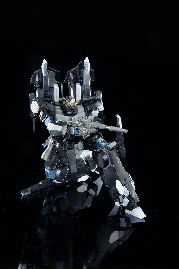 Hg 1/144 Silver Bullet Suppressor (Clear Color)