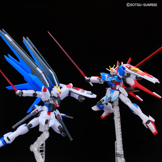 Hg 1/144 Freedom Gundam Vs Force Impulse Gundam (Battle Of Destiny Set) (Metallic)