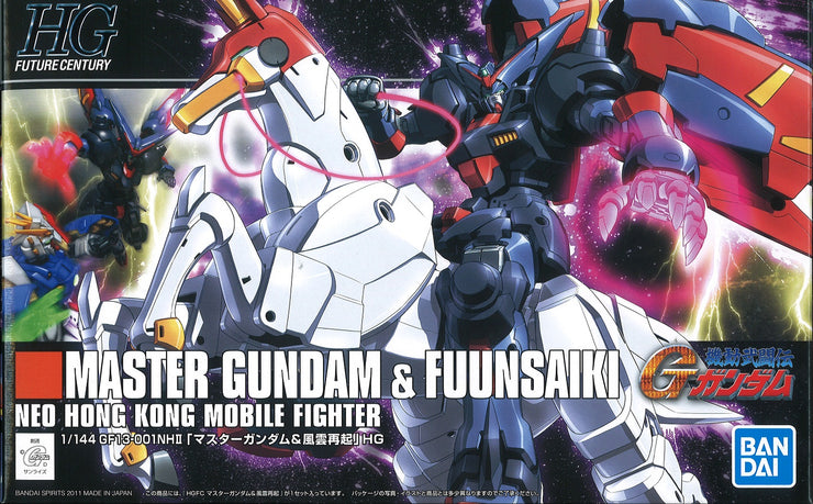 Hgfc 1/144 Master Gundam & Fuunsaiki