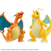 Pokemon Plamo Collection 43 Charizard Battle Ver & Dragonite Vs Set