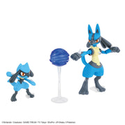 Pokemon Plamo Collection 44 Select Series Riolu & Lucario