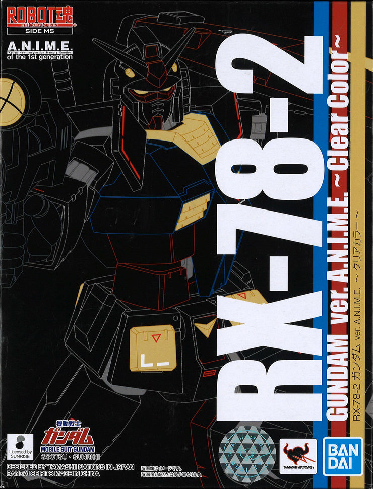 Robot Spirits RX-78-2 Gundam Ver. ANIME (Clear Color)