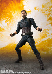 SHF Captain America (Avengers: Infinity War) & Tamashii Effect Explosion