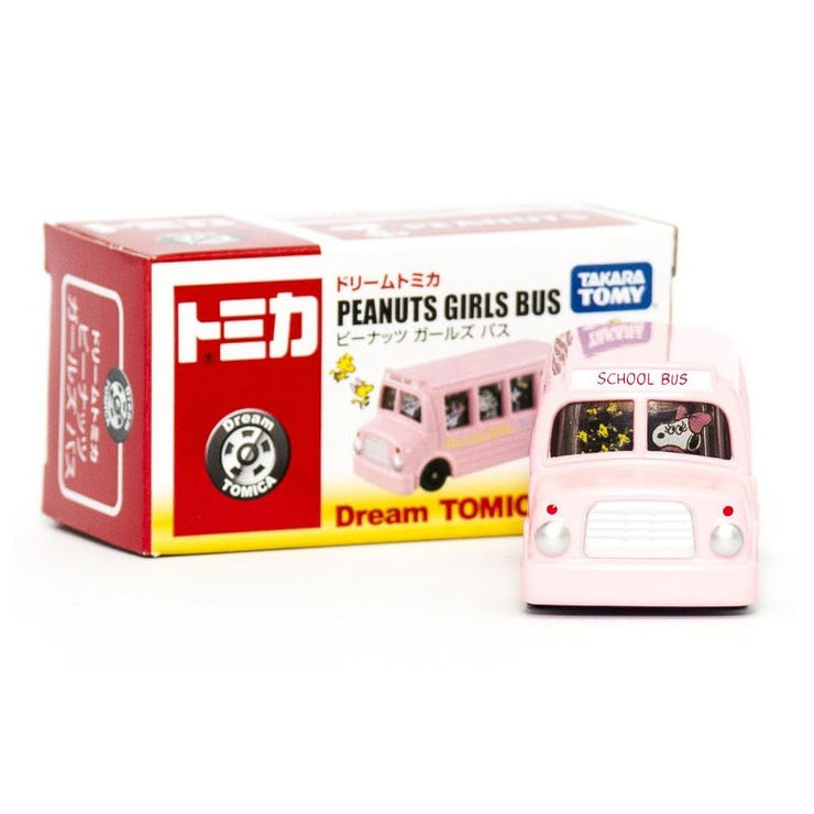 DREAM TOMICA SNOOPY GIRLS BUS