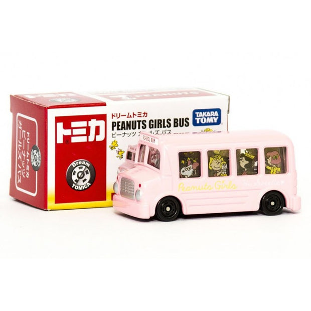 Dream Tomica Snoopy Girls Bus