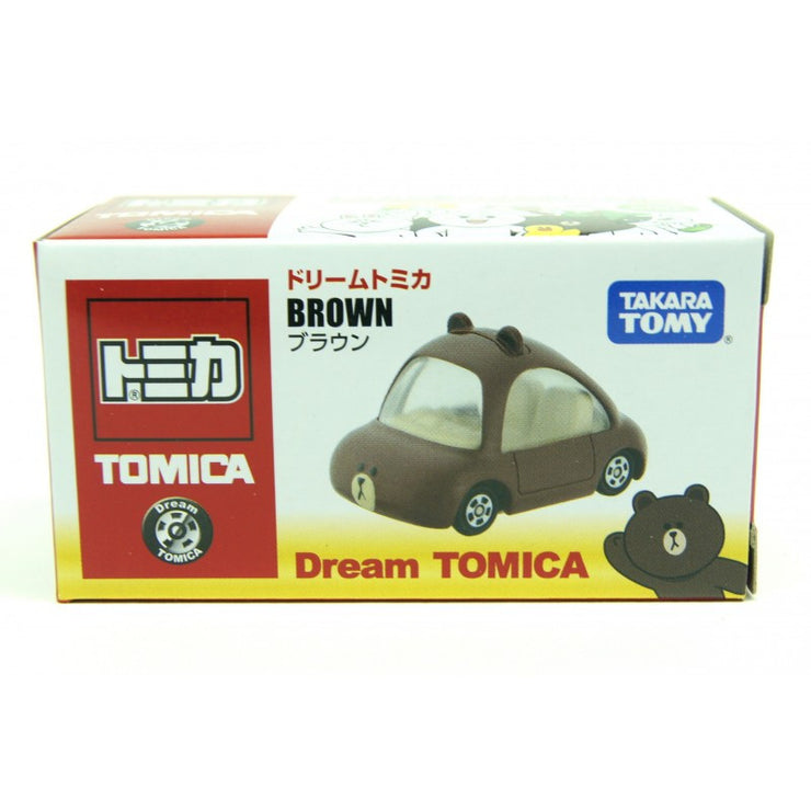 DREAM TOMICA LINE BROWN CAR FOR ASIA